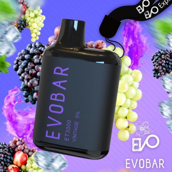 EVO BAR BLACK EDITION 3000 PUFFS - VINTAGE